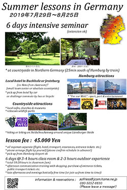 2019Summer lessons in GermanyPDF